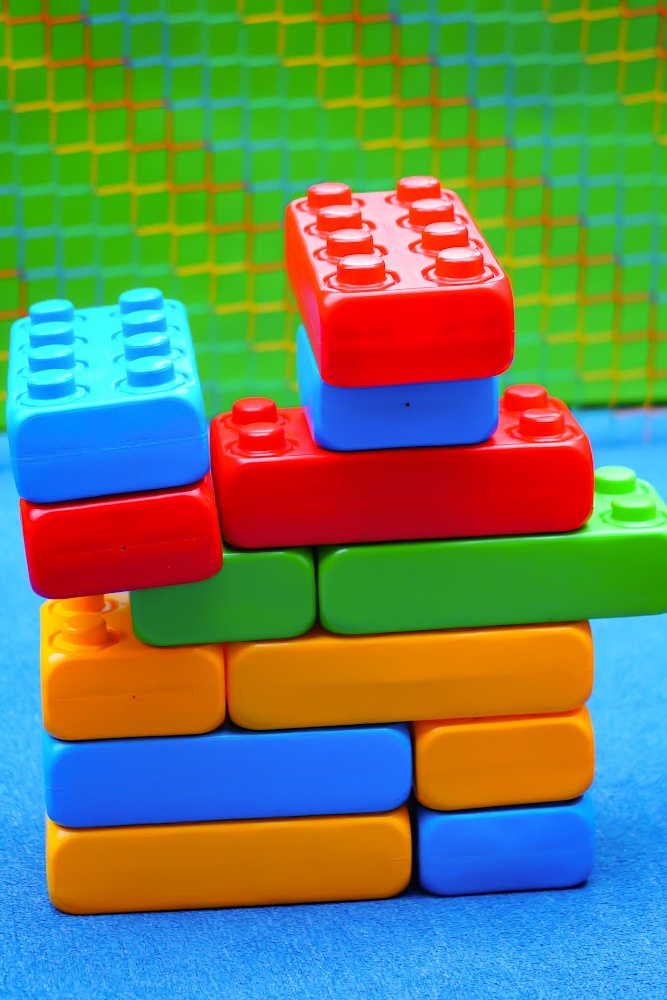 Stack of kid's blocks Stack of kid's blocks